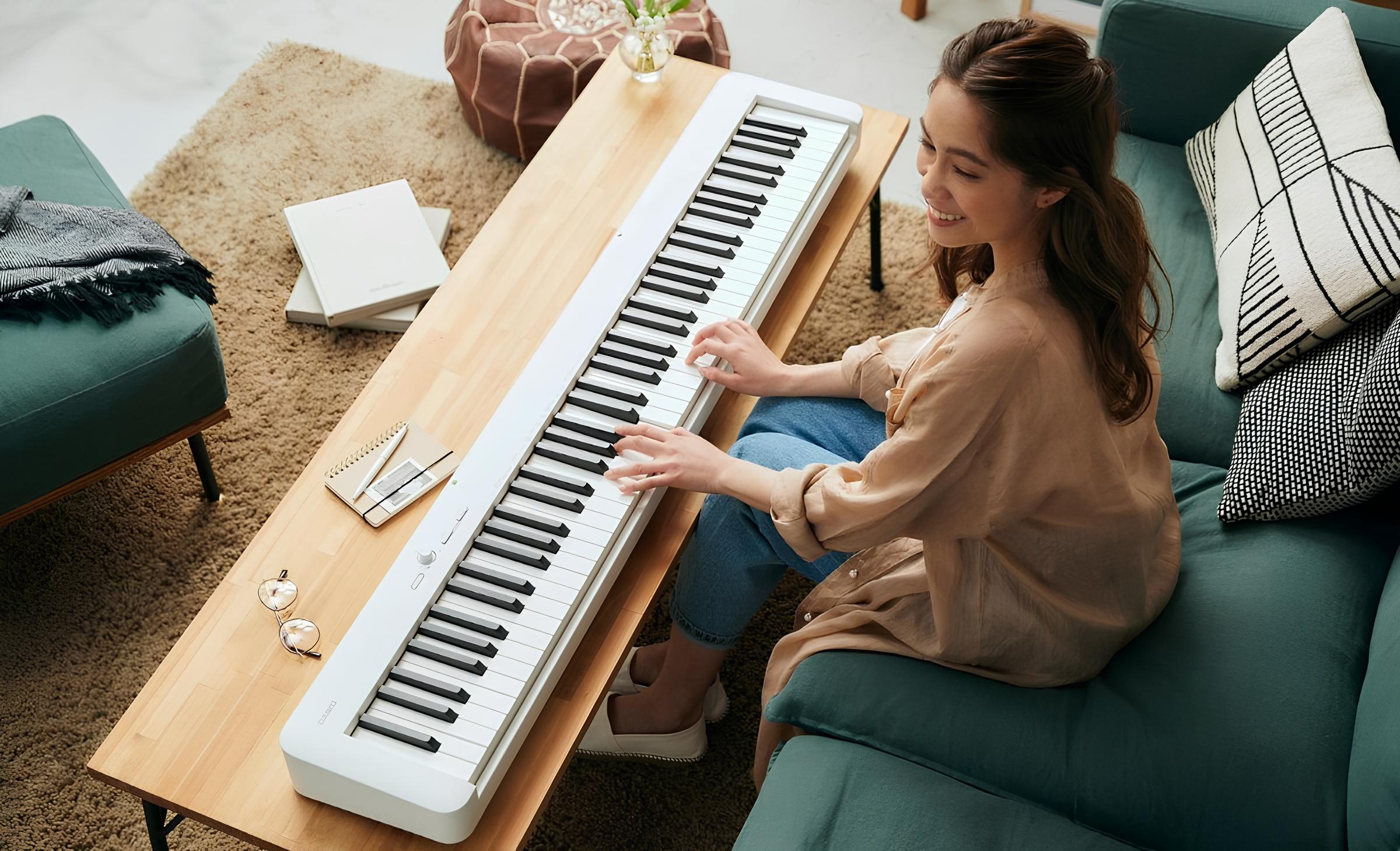 Почувствуй свободу музыки: Casio CDP-S110WE — компактное пианино, которое меняет всё!